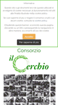 Mobile Screenshot of consorzioilcerchio.net